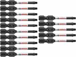 BOSCH ITSQ2215 15-Pack 2 In. Square #2 Impact Tough